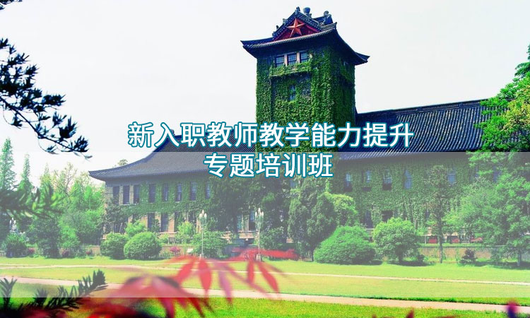 教师培训-新入职教师教学能力提升专题培训班